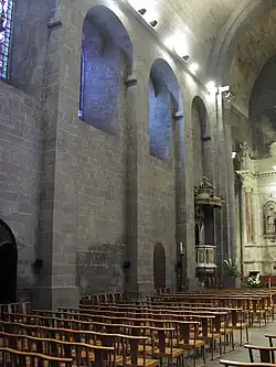 L'intérieur de la cathédrale.
