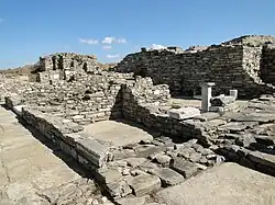 Boutique dans l'agora.