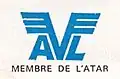 Logo d'Air Limousin en 1975 sous Air Alpes