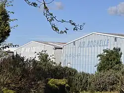 Ancien hangar d'Air Rochelle en 2025.