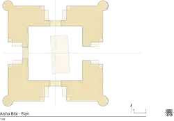 Plan 1&nbsp;m = 20&nbsp;mm.