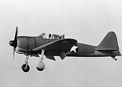 Le Zero d'Akutan en vol