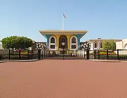 Le palais royal Al Alam, à Mascate.