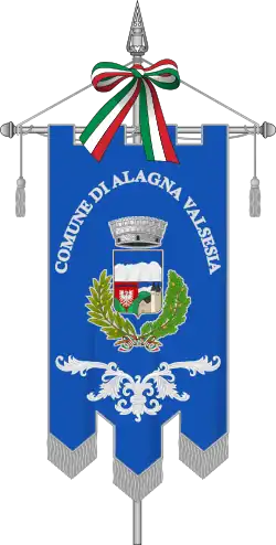 Drapeau de Alagna Valsesia