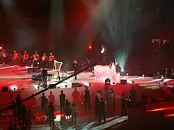 Nuit Interceltique au stade de Rennes devant 25&nbsp;000&nbsp;spectateurs en juin 2007