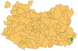 Localisation de Albaladejo