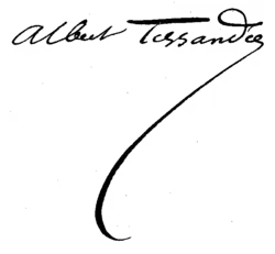 signature d'Albert Tissandier