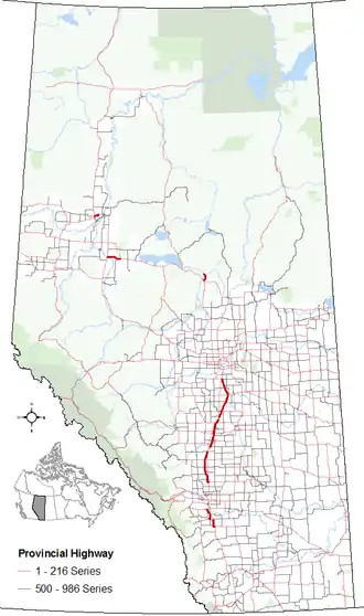 Image illustrative de l’article Route 2A (Alberta)