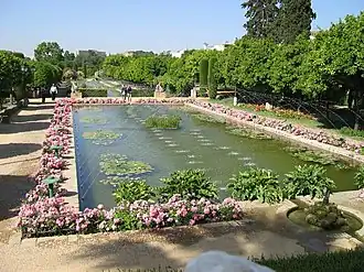 Jardin de l'Alcázar à Cordoue