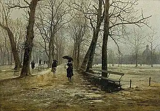 Jardin de Saxe, 1887.
