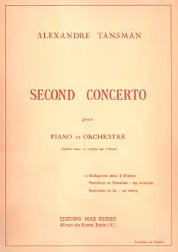 page de titre partition