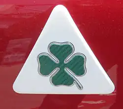 Quadrifoglio Verde utilisé sur certaines Alfa Romeo depuis la mort de Sivocci en 1923.