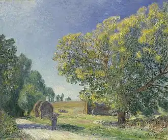 Une clairière dans la forêt (1895)Madrid, Musée Thyssen-Bornemisza.