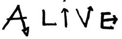 Description de l'image Alive (single) logo.png.