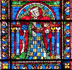 Alix de Thouars(1201-1221),sa première épouse.