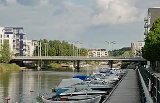 Le pont vu de l'ouest.