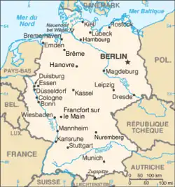 Description de l'image Allemagne carte.png.