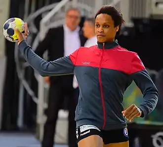 Allison Pineau en 2017