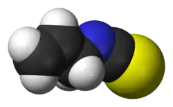 Image illustrative de l’article Isothiocyanate d'allyle