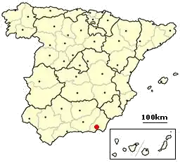 Localisation de Benínar