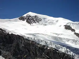 L'Alphubel depuis le Mittel-Allalin.