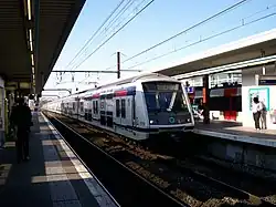 Gare de Torcy, desservie par le RER A.