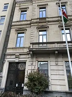 L'ambassade du Kenya.