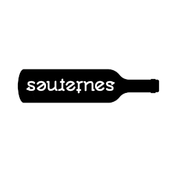 Ambigramme « Sauternes », mot symétrique.