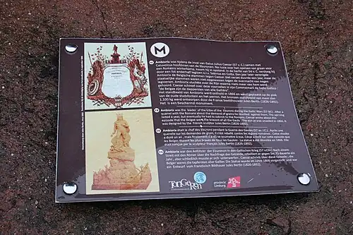 Panneau d'information.