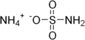 Image illustrative de l’article Sulfamate d'ammonium