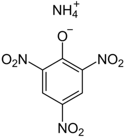 Image illustrative de l’article Picrate d'ammonium