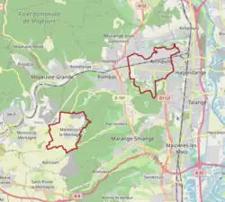 Avec les communes environnantes