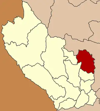 Localisation de Lao Khwan