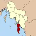 District de Ko Lanta dans la province de Krabi.