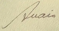 signature d'Anaïs Nin