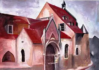 Ancienne église côté sud.