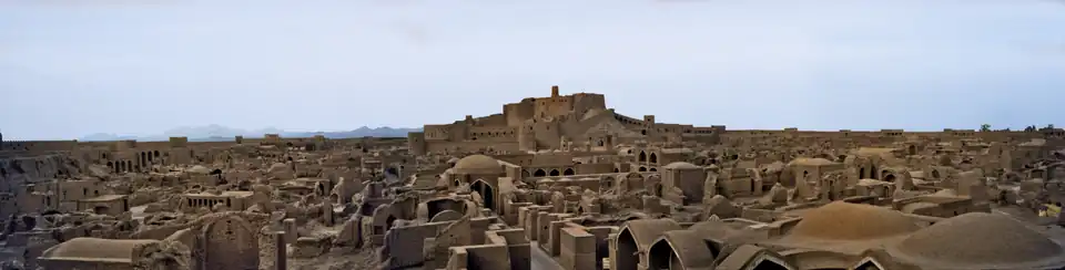 La cité de Bam en 2002.