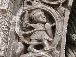 Détail de la façade