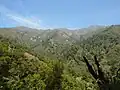 Intérieur du parc d'état: Mont Anderson (Anderson Peak), Chaîne Santa Lucia
