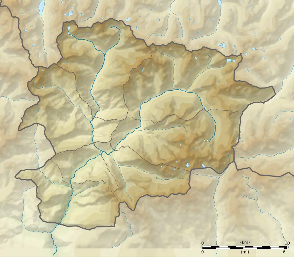 (Voir situation sur carte : Andorre)