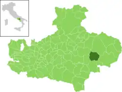 Localisation de Andretta