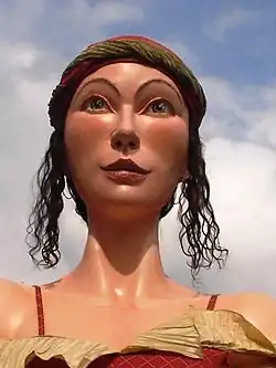 Angélique (détail).