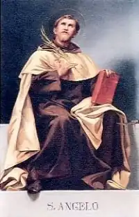 Saint Ange de Jérusalem, auteur inconnu.