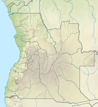 Voir sur la carte topographique d'Angola