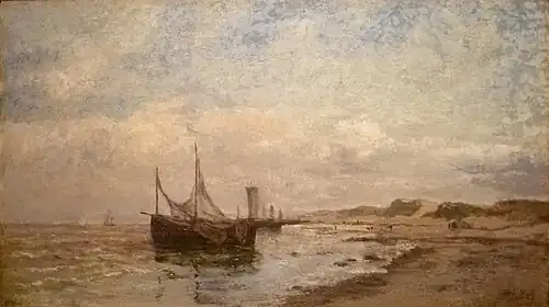 Sur la côte de la Mer du Nord, 1885-1888Collection privée