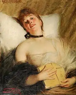 Souvenir, Anna lisant OthelloCollection privée