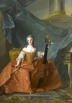 Jean-Marc Nattier (1685-1766), Anne-Henriette de France, Dite Madame Henriette (1727-1752) (1754)
