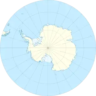 (Voir situation sur carte : océan Austral)