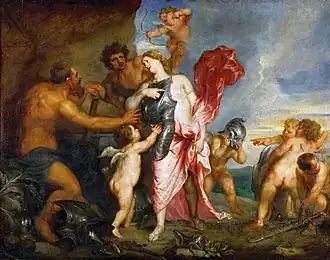 Thétis demandant à Vulcaindes armes pour Achille, 1630-1632.
