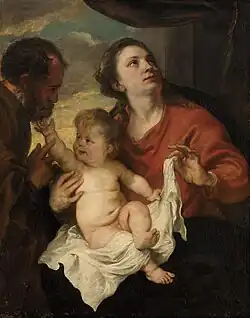 Sainte Famille,  1626-1628.